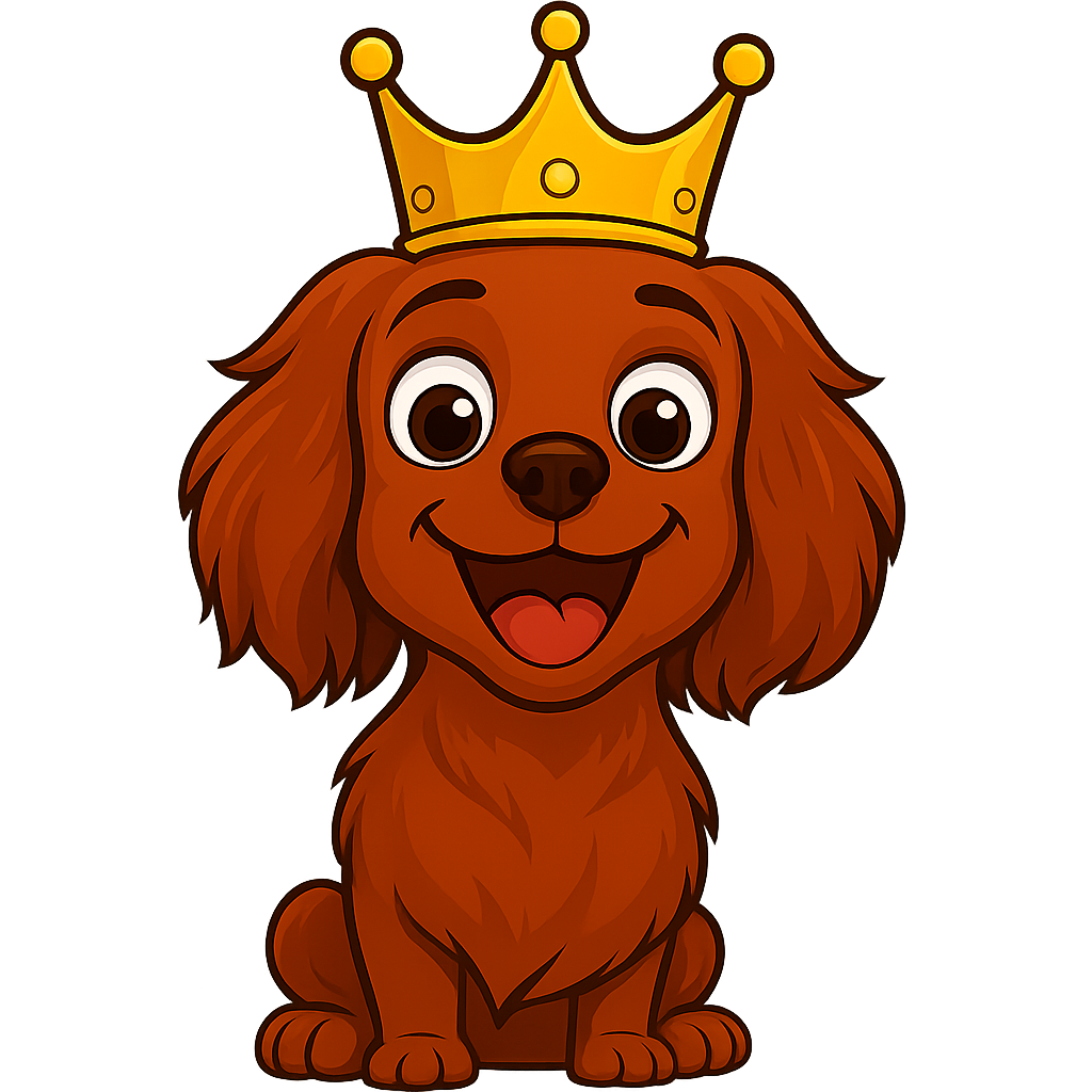 RoyalPAW Bailey with crown